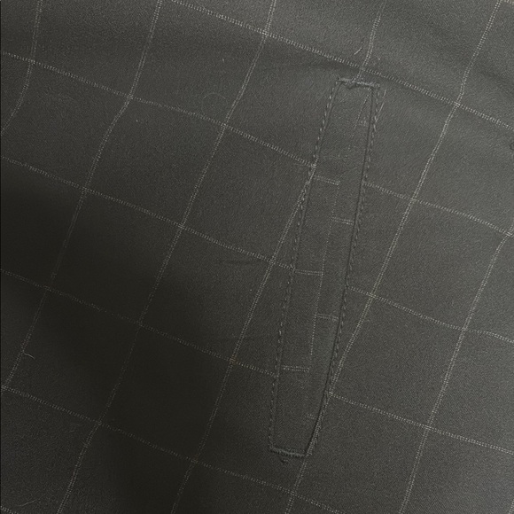 Zara Black Checkered Chinos - Picture 5 of 10